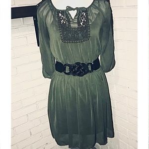 Olive Green Tunic/Dress